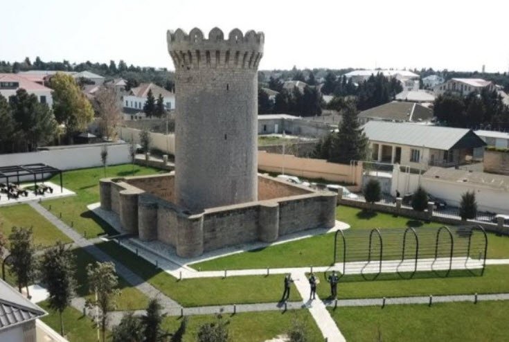 Round Mardakan Tower, Azerbaijan